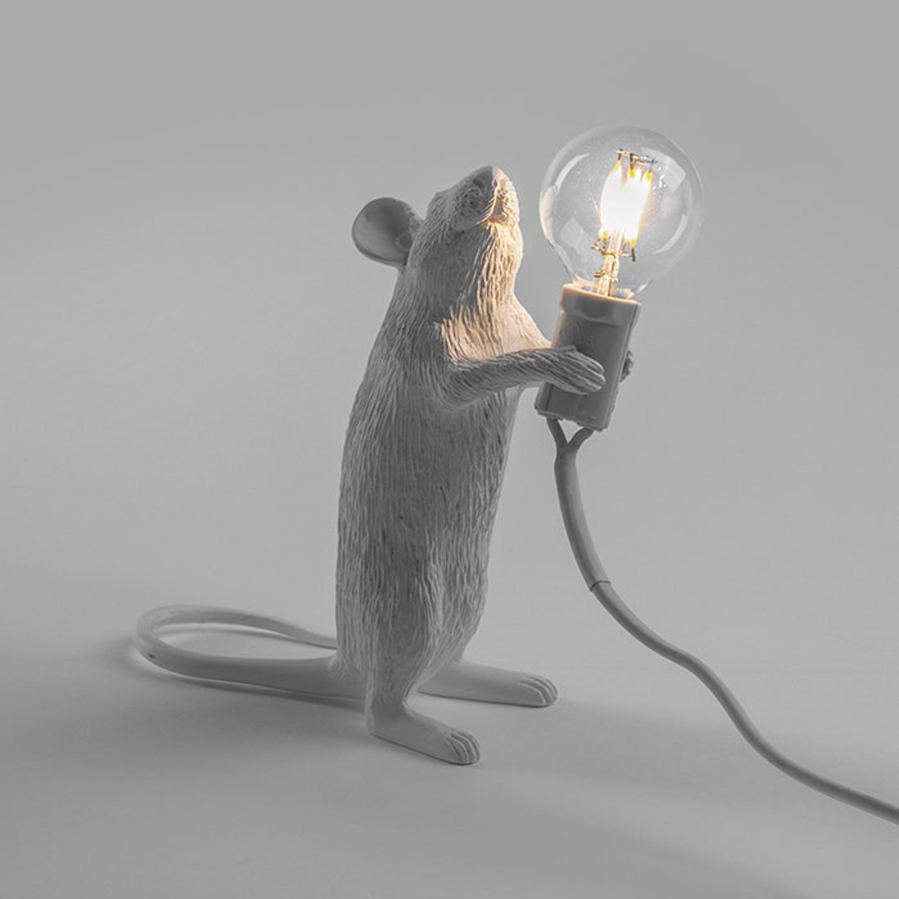 Seletti Mouse Lamp Step Standing - It's