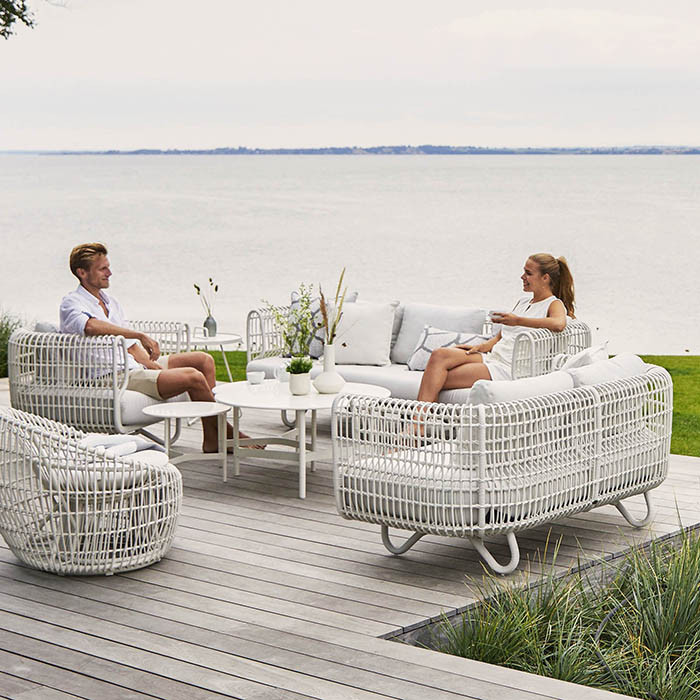 Cane-line NEST Round Chair OUTDOOR - Main Image