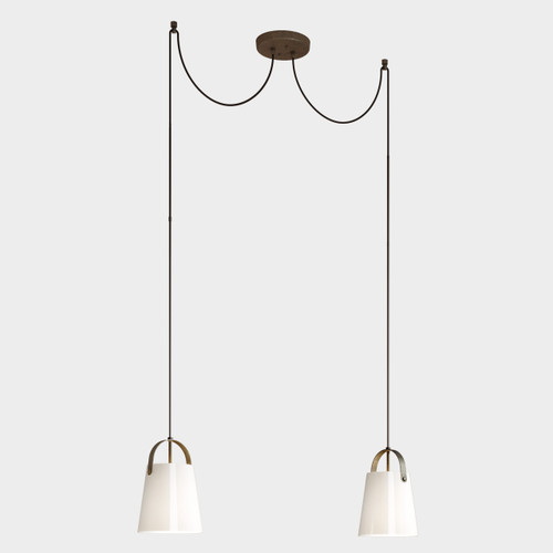 Il Fanale Bell Double Pendant Light