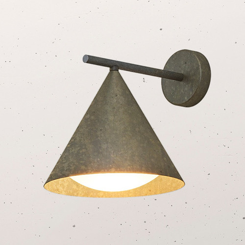 Il Fanale Cone A.286.18 Outdoor Wall Sconce