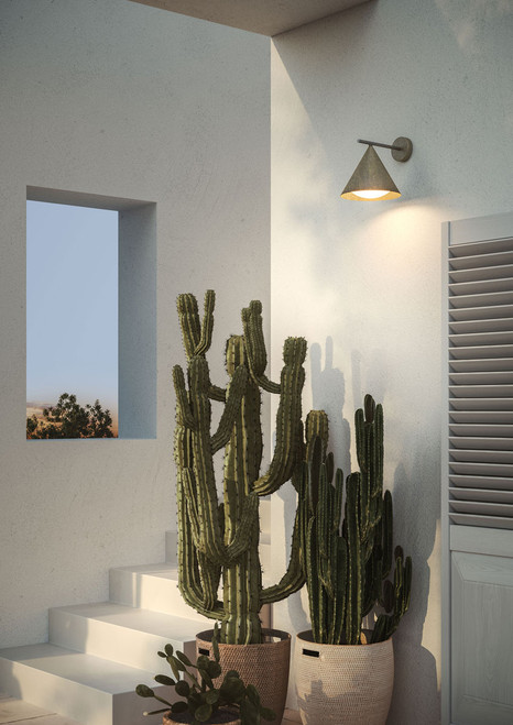 Il Fanale Cone A.286.18 Outdoor Wall Sconce