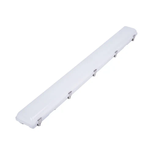 Euri Lighting EVT4-50W103sw Commercial LED 25/38/50 Watt 4 ft. Vapor Tight Strip Light 3 Color and 3 Wattage Selectable Waterproof IP65 Rated Dimmable