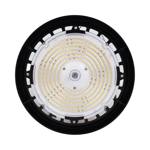 Euri Lighting EUHB-150W3000sw Commercial LED 100/120/150 Watt UFO High Bay 3 Color and 3 Wattage Selectable IP65 Protection Dimmable