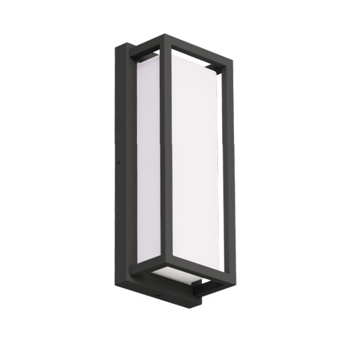 Euri Lighting LIS-WL1000-12 Smart LED 18-Watt Outdoor Wall Light Multicolor CCT+RGB Color Changing Waterproof Dimmable Mobile App Controlled