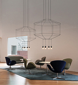 Vibia Wireflow 0301 Pendant Light