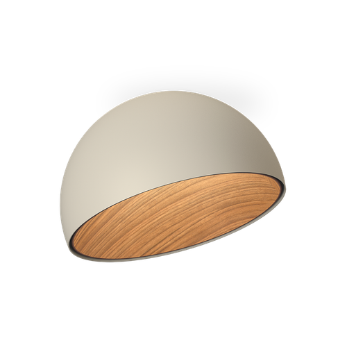 Vibia Duo Walnut 4887 Ceiling Light