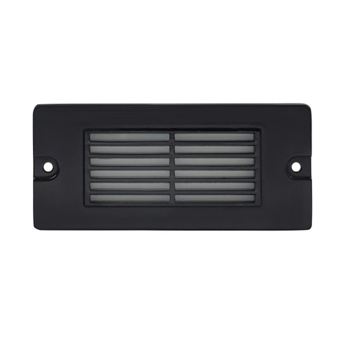 Corona Lighting CL-345 Aluminum Small Louvered Backless Step Light