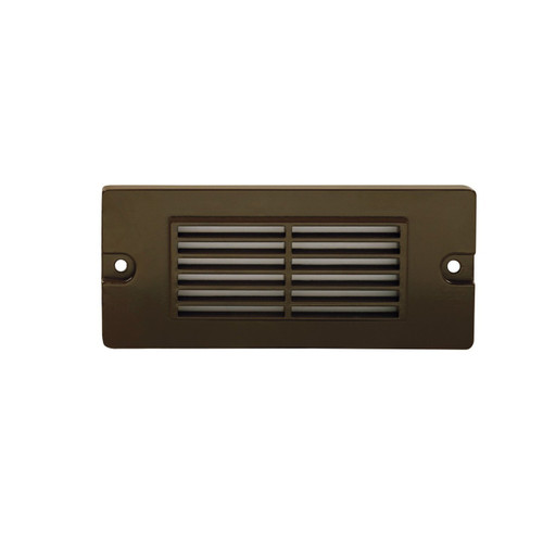 Corona Lighting CL-345 Aluminum Small Louvered Backless Step Light
