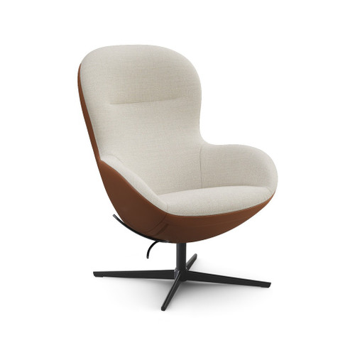 KEBE Orion High Back Combi Recliner Chair and Footstool Set