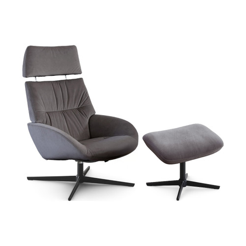 Erola Plus chair and footstool