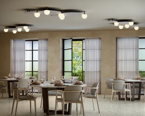 Estiluz Circ T-3824 / T-3825 Acoustic Ceiling Light