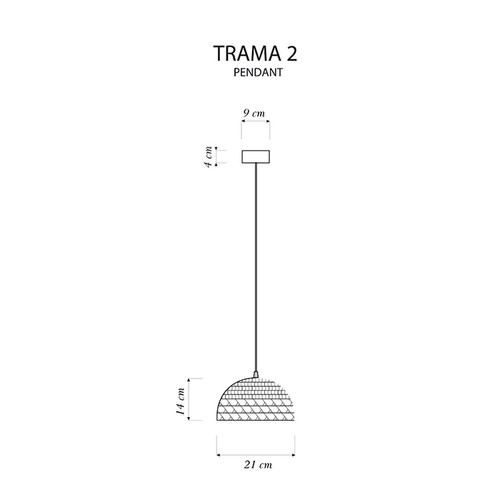 In-es.artdesign Trama 2 Pendant Lamp