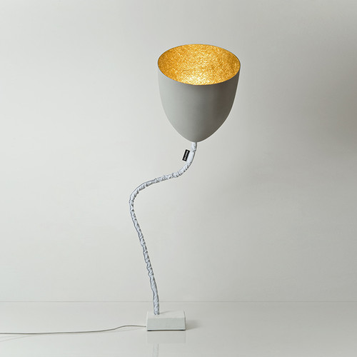 In-es.artdesign Flower Cemento Floor Lamp