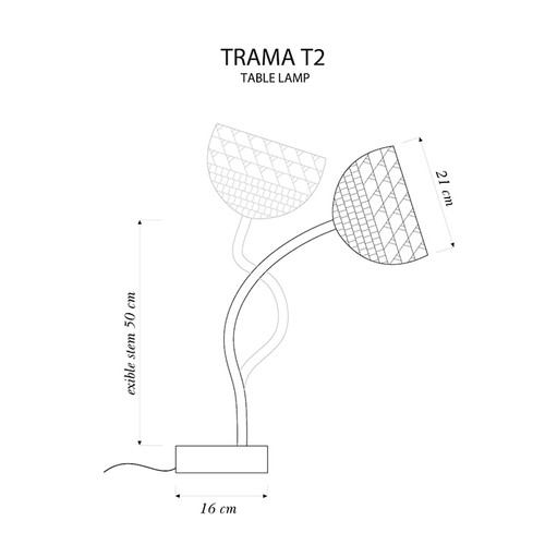 In-es.artdesign Trama T2 Table Lamp