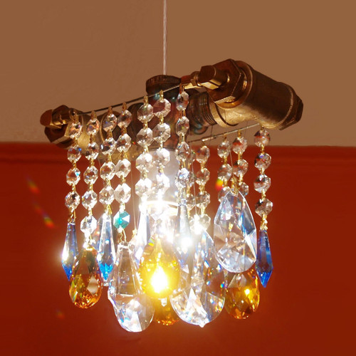 Michael McHale Designs Industrial Collection Single Bulb Pendant