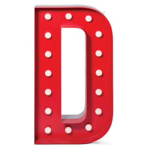 DelightFULL Letter D Graphic Lamp