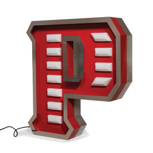 DelightFULL Letter P Graphic Lamp