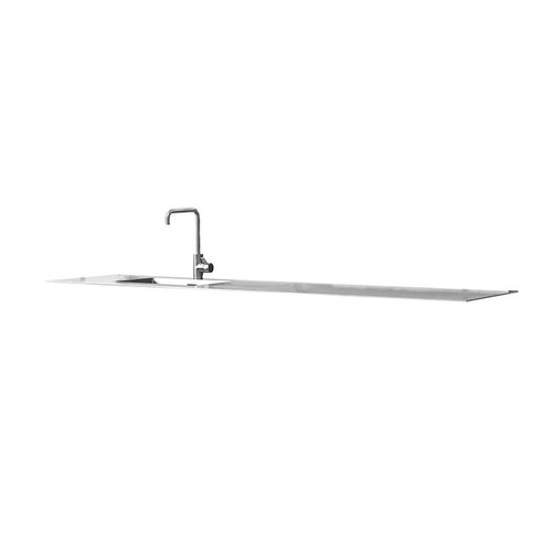 Cane-line DROP Table top incl. Sink and fixtures for Drop Kitchen