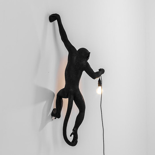 Seletti Monkey Lamp Hanging Left Hand