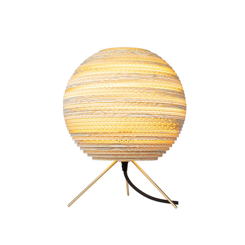 Graypants Scraplights Moon Table Lamp