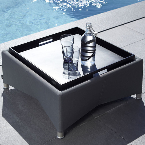 Outdoor aluminium tray