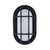 Euri Lighting EOL-WL13BK-3100se Residential LED 6.2-Watt Outdoor Bulkhead Wall Light Wet Rated 6 Color Selectable Non-Dimmable