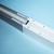 Euri Lighting EUD8-100W103sw-B Commercial LED 100-Watt 8 ft. Architectural Linear Up and Down Light Dual 3 Color Selectable Dimmable Linkable - Black