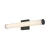 Euri Lighting EIN-VL22BK-2000e Residential LED CA Compliant 24-Watt 2ft. Vanity Light Bar 5 Color Selectable Dimmable