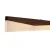 Euri Lighting EWD4-20W113W Artisan Wood Collection Smoke Reflection 20-Watt 4 ft. Linear Pendant
