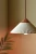 Euri Lighting EIN-HL1CW-1100 Artisan Concrete Collection Summit Mountain Pendant Fixture, Cream White