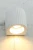 Euri Lighting EOL-WL62CW-1100 Artisan Concrete Collection Corinthian Wall Sconce Fixture Cream White
