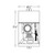 Corona Lighting T-LT75 75W 12/15V Single Circuit Transformer with Mechanical Timer