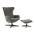 Dune chair and footstool
