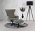 KEBE Dune Armchair and Footstool Set
