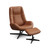 KEBE Bordeaux Recliner Chair and Footstool Set