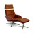 KEBE Erola Plus Armchair and Footstool Set