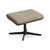 KEBE Havanna Recliner Chair and Footstool Set