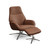 KEBE Vision XL Recliner Chair and Footstool Set