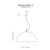 In-es.artdesign Mezza Luna Nebulite Pendant Lamp
