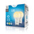 Euri Lighting EA19-8W2000eG-2 A19 Omni-directional Light Bulb Dimmable 2 Pack