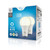 Euri Lighting EA19-8W2040eG-2 A19 Omni-directional Light Bulb Dimmable 2 Pack