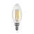 Euri Lighting VB10-3000cec-4 B10 Omni-directional LED Light Bulb Dimmable Clear Glass 4 Pack