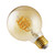Euri Lighting VG25-3020ad Omni-directional Filament LED Light Bulb Dimmable Amber Glass