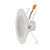 Euri Lighting DLC-5020e 5''-6'' Directional LED Can Downlight JA8 Dimmable Frosted Plastic Lens