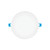 Euri Lighting DLC4S-2050e 4'' Recessed Slim LED Downlight Dimmable Junction Box