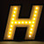 DelightFULL Letter H Graphic Lamp