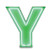 DelightFULL Letter Y Graphic Lamp