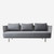 Cane-line MOMENTS 3-seater sofa