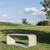 CO33 Opus Primo Two Seater Concrete Bench/Wood Storage