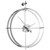 Nomon 2 Puntos Wall Clock